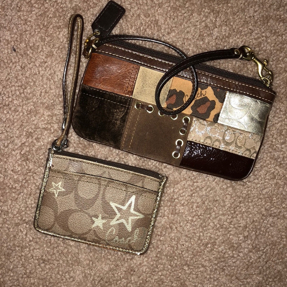 Coach wristlets!